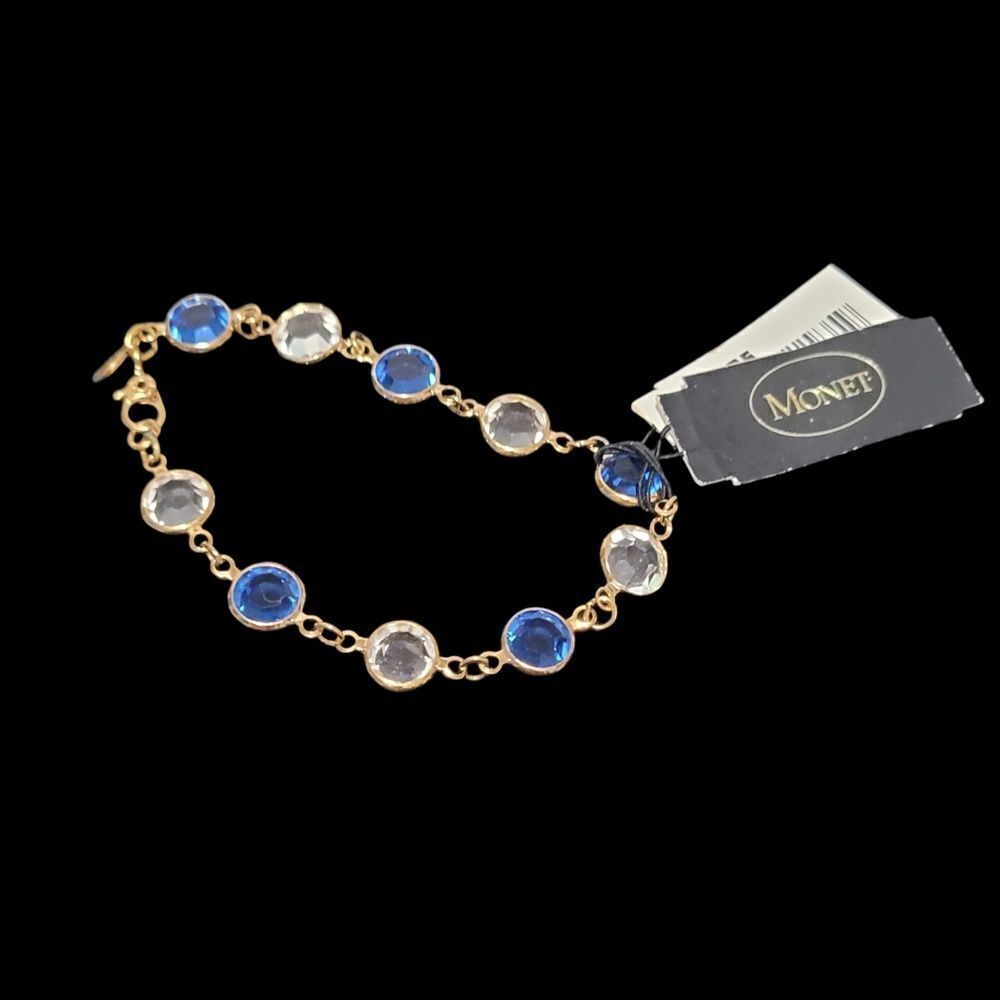 Monet Australian lead crystal bracelet
